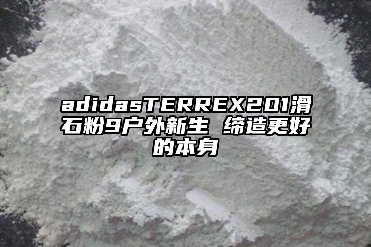 adidasTERREX201滑石粉9戶外新生 締造更好的本身